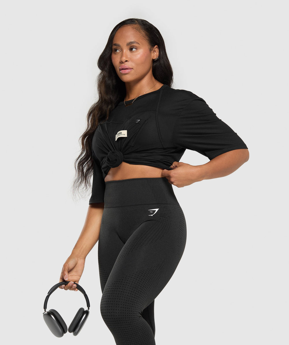 Superset Oversized T-Shirt - Black