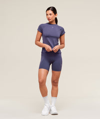 Running Back Vent T-Shirt - Weighted Purple