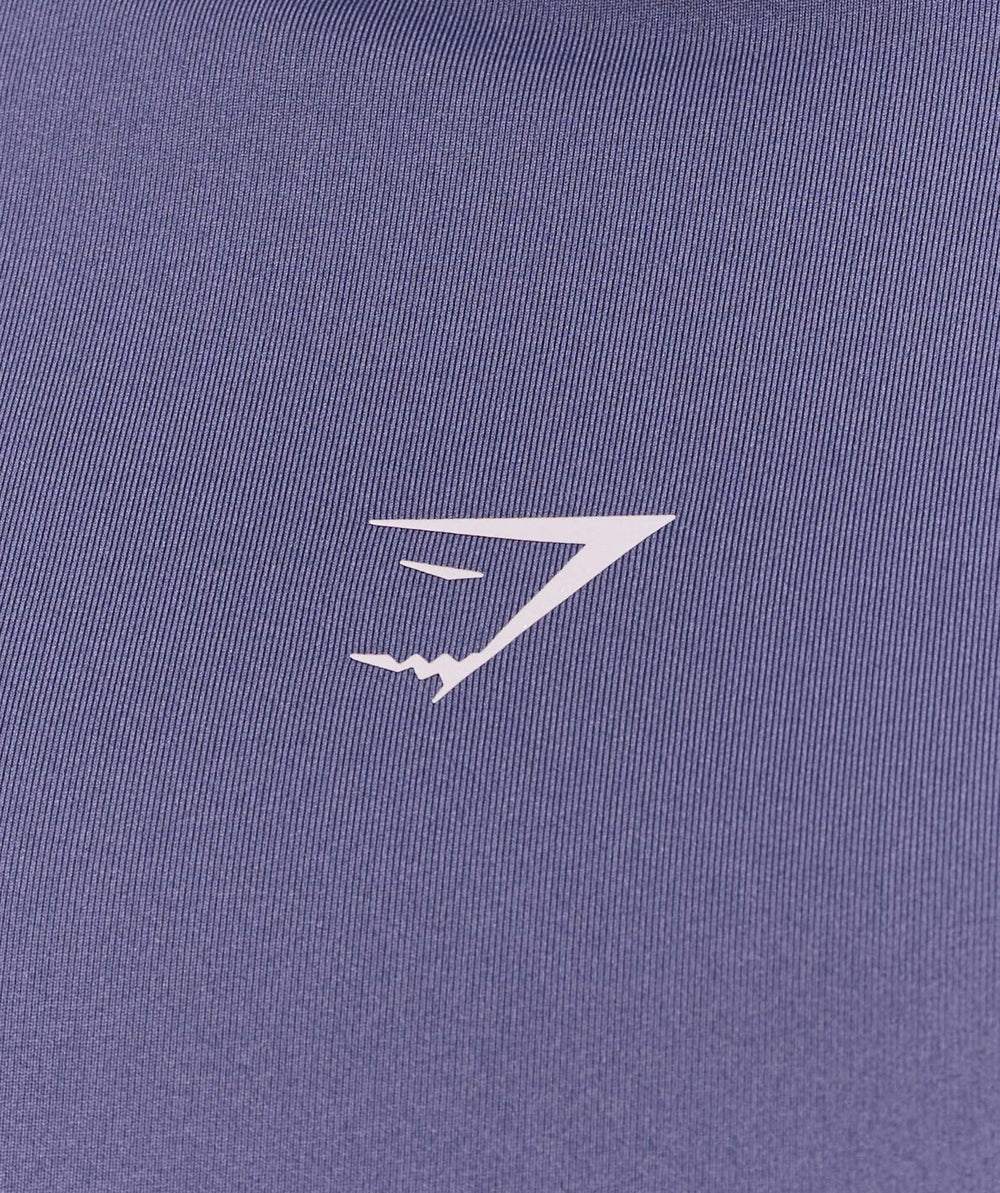 Running Back Vent T-Shirt - Weighted Purple