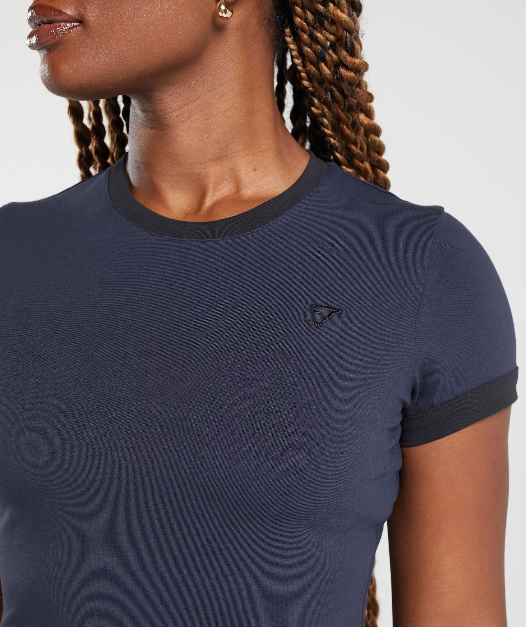 Lifting Baby T-Shirt - Heavy Blue/Black