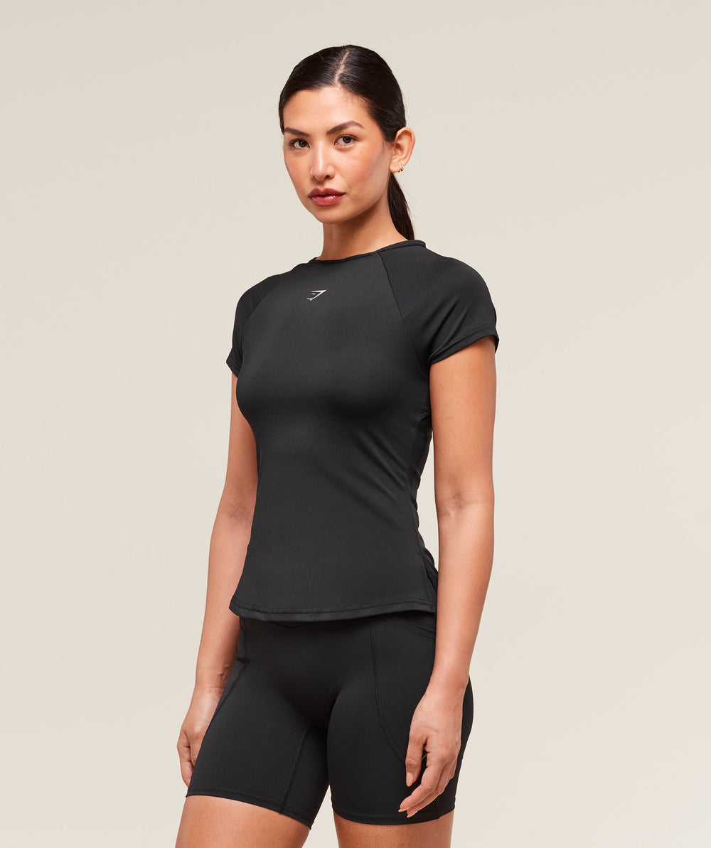 Running Back Vent T-Shirt - Black