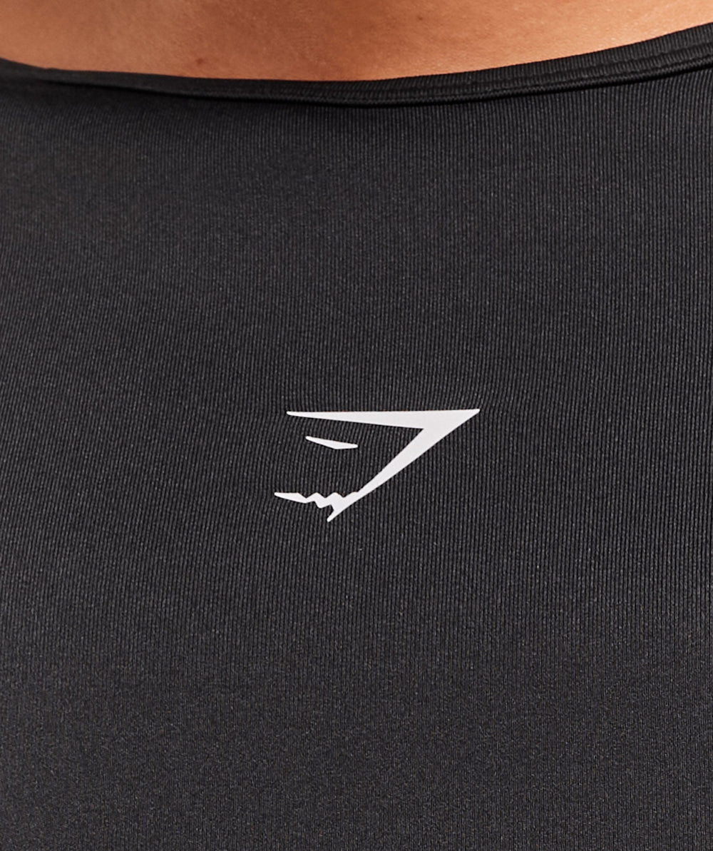 Running Back Vent T-Shirt - Black