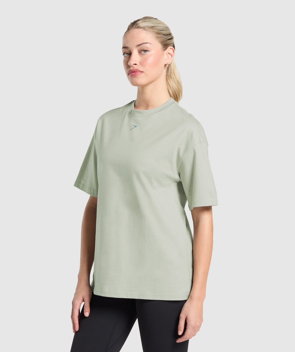 Campus Classics Graphic T-Shirt - Stone Grey