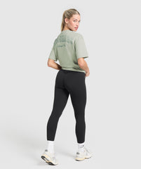 Campus Classics Graphic T-Shirt - Stone Grey