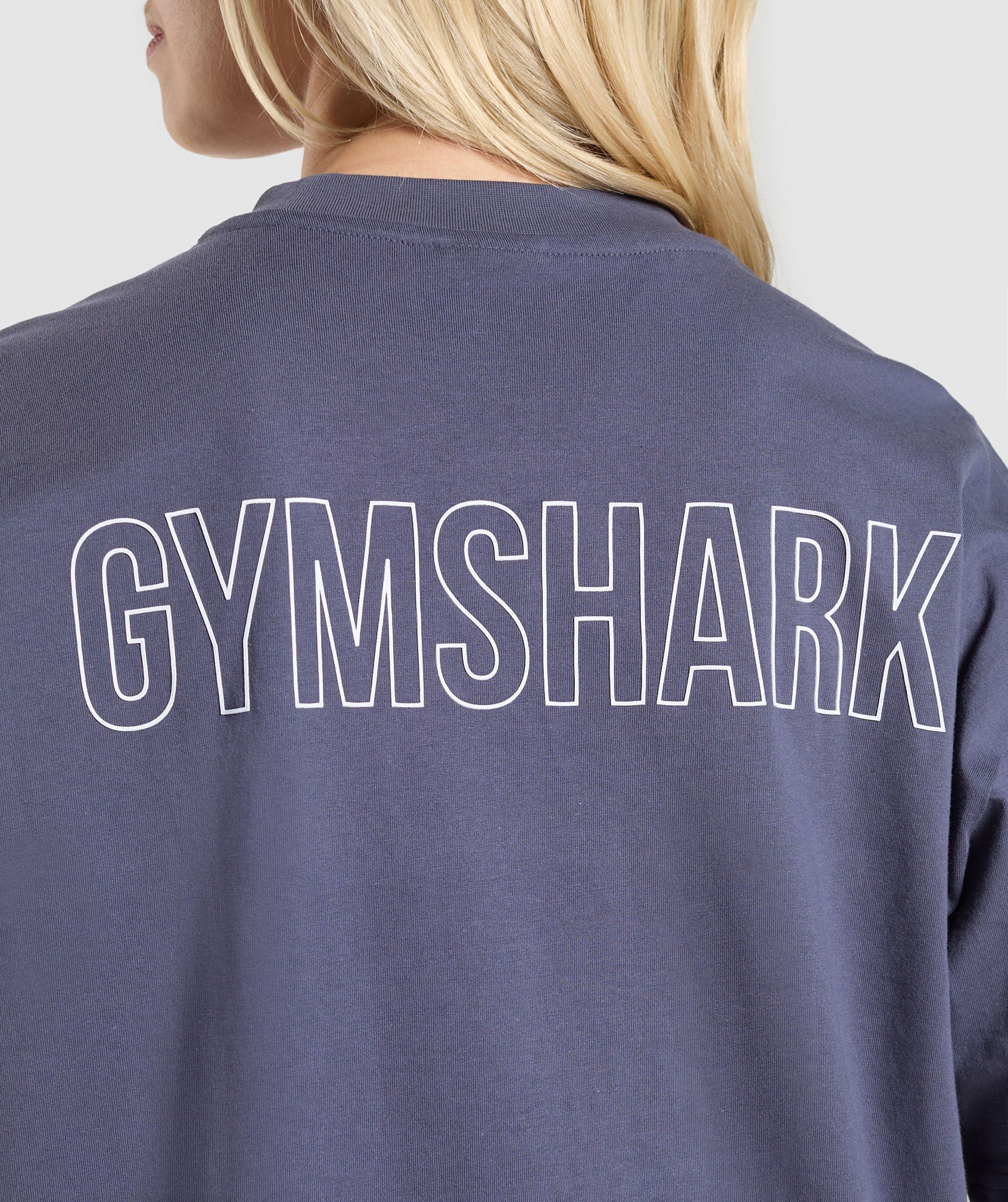 Trace Graphic Oversized T-Shirt - Weighted Purple