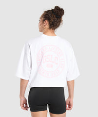 GSLC Weight Graphic T-Shirt - White
