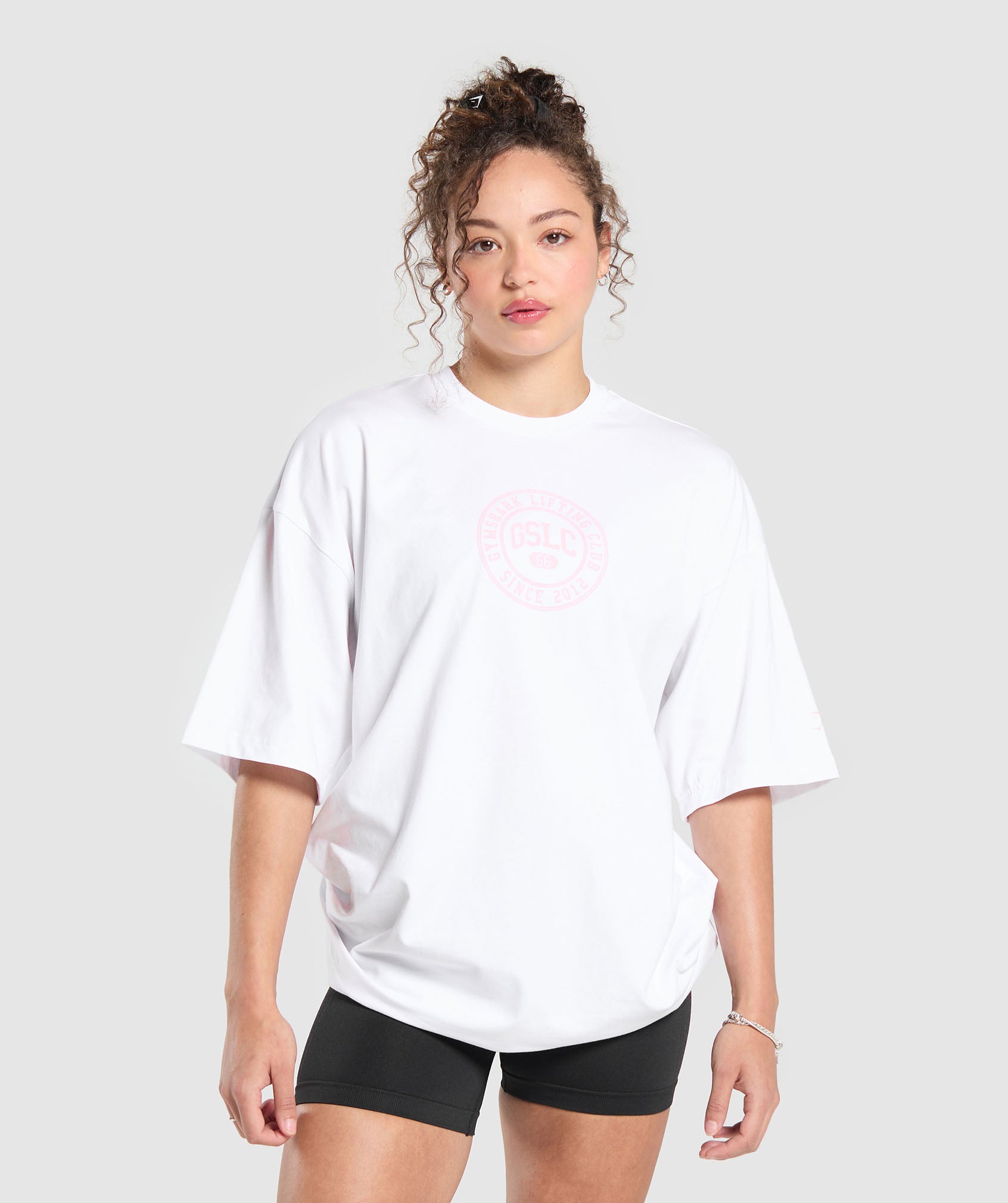 GSLC Weight Graphic T-Shirt - White
