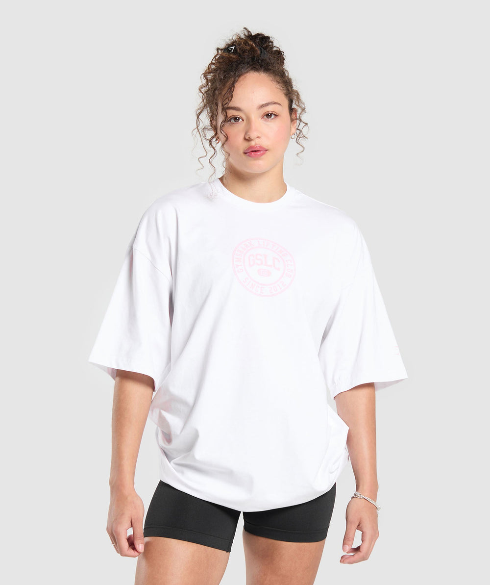 GSLC Weight Graphic T-Shirt - White