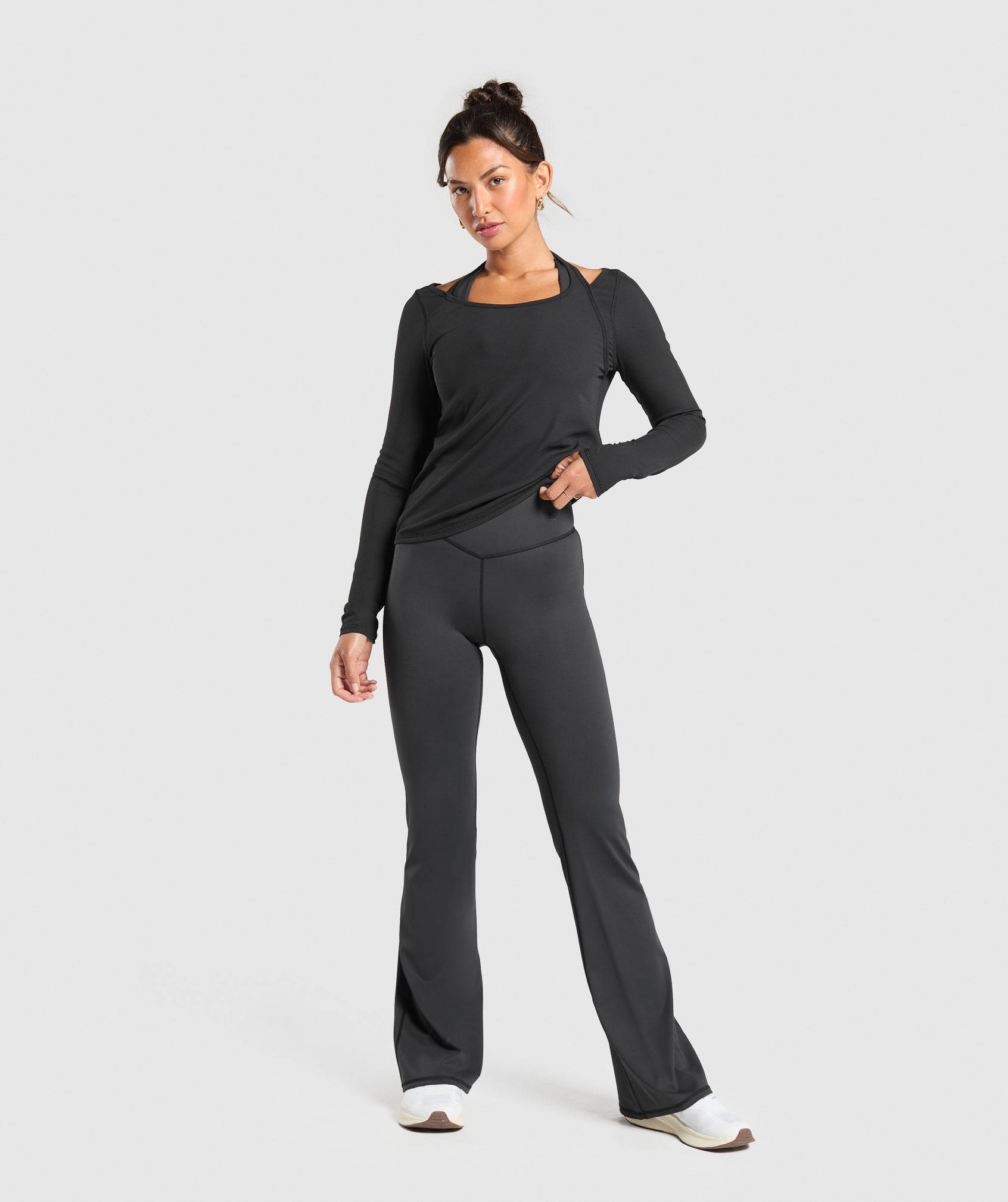 Elevate Long Sleeve Top - Black