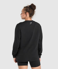 Strength Department Long Sleeve Skater - Black