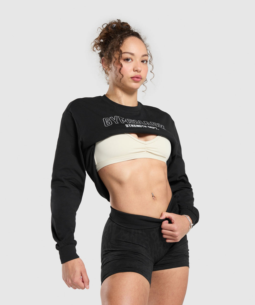 Strength Department Long Sleeve Skater - Black