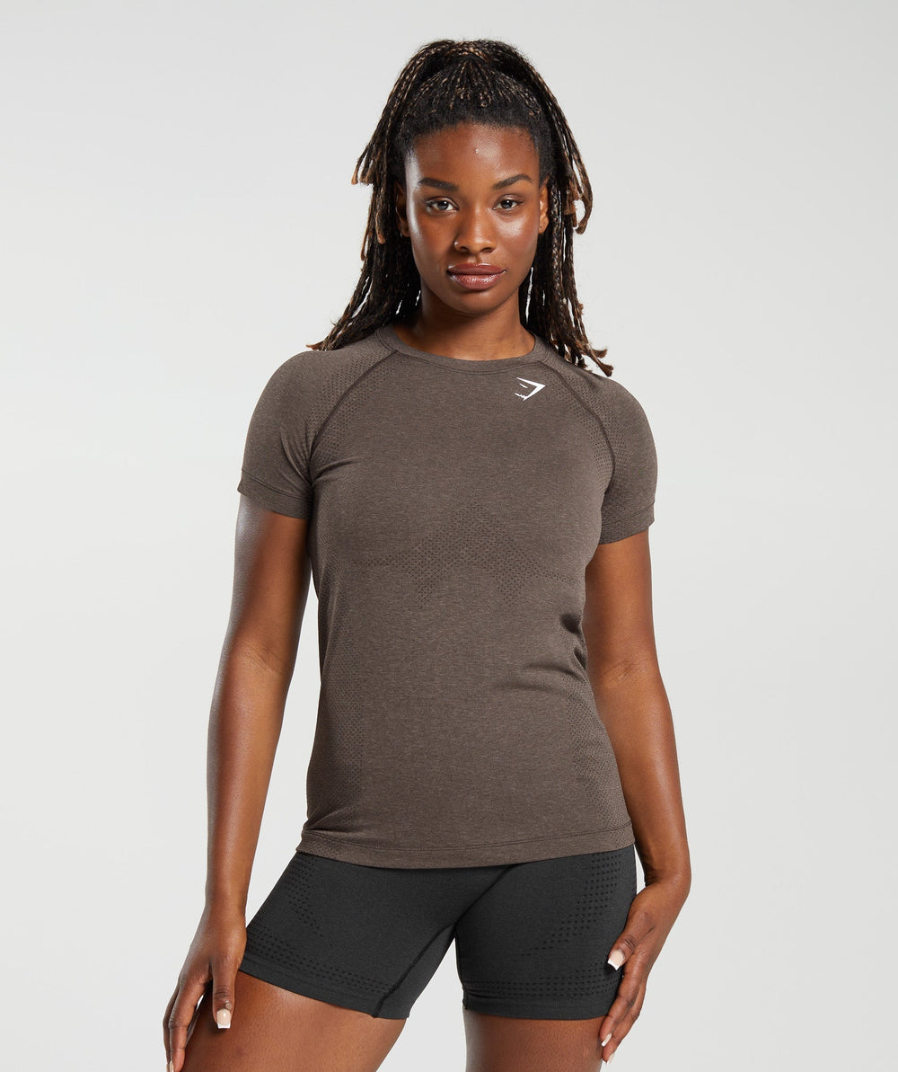 Vital Light T-Shirt - Brown Marl