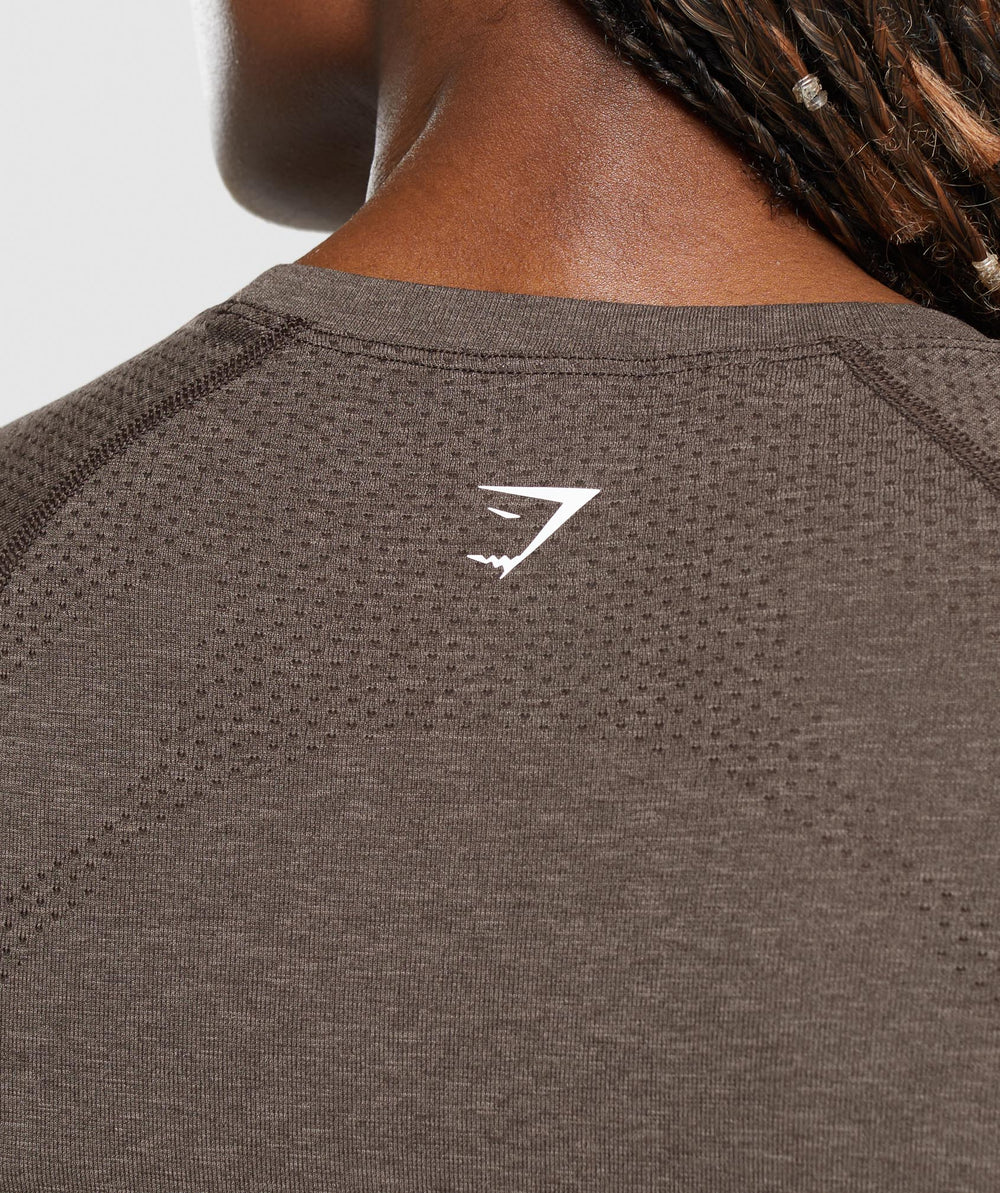 Vital Light T-Shirt - Brown Marl