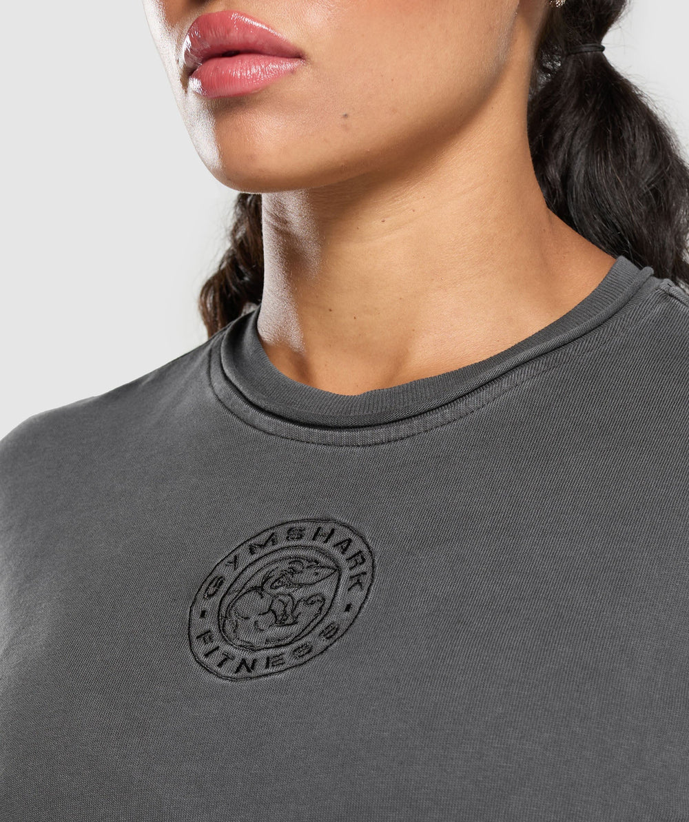 Premium Legacy Washed 2-in-1 Long Sleeve - Black