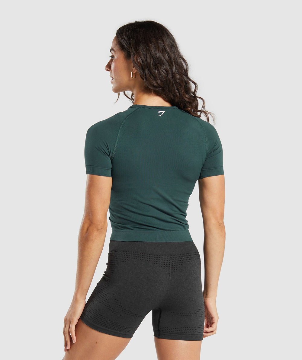 Vital Tight T-Shirt - Woodland Green Marl