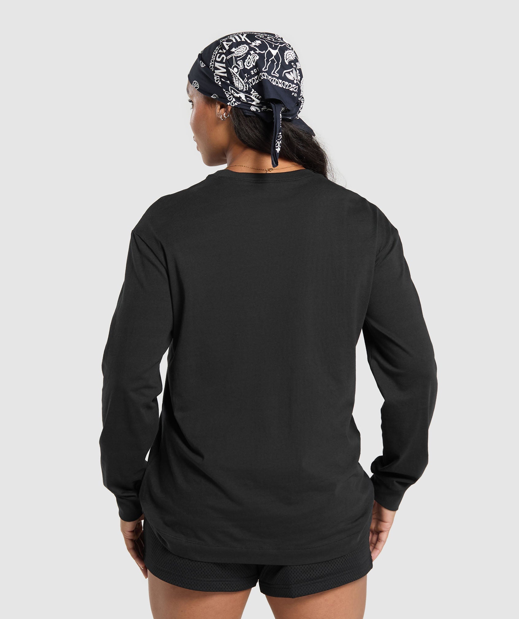 Lifting Essentials Long Sleeve Top - Black