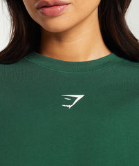 Fraction Long Sleeve T-Shirt - Conditioning Green