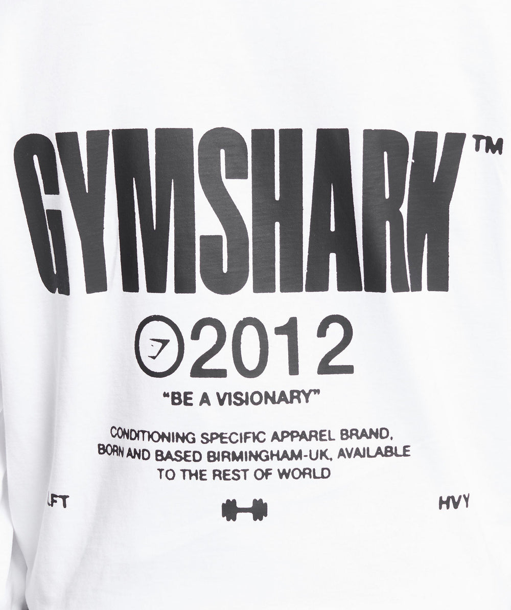 Be a Visionary Long Sleeve Top - White