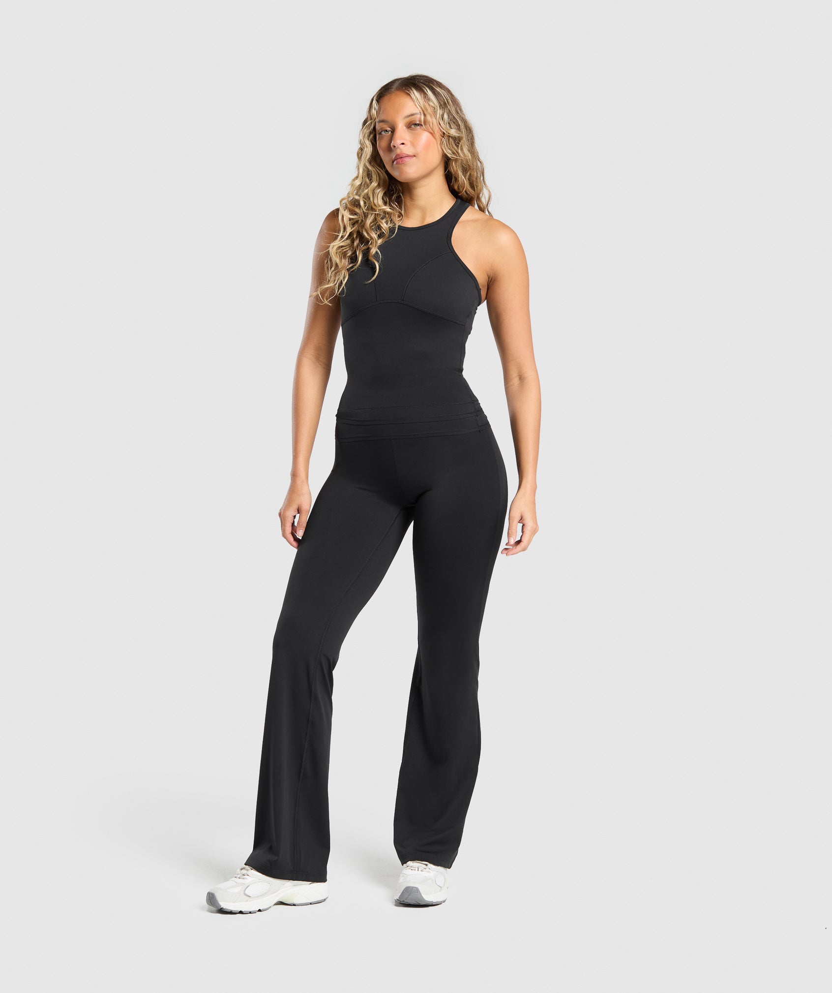 Rest Day Luxe Racer Tank - Black