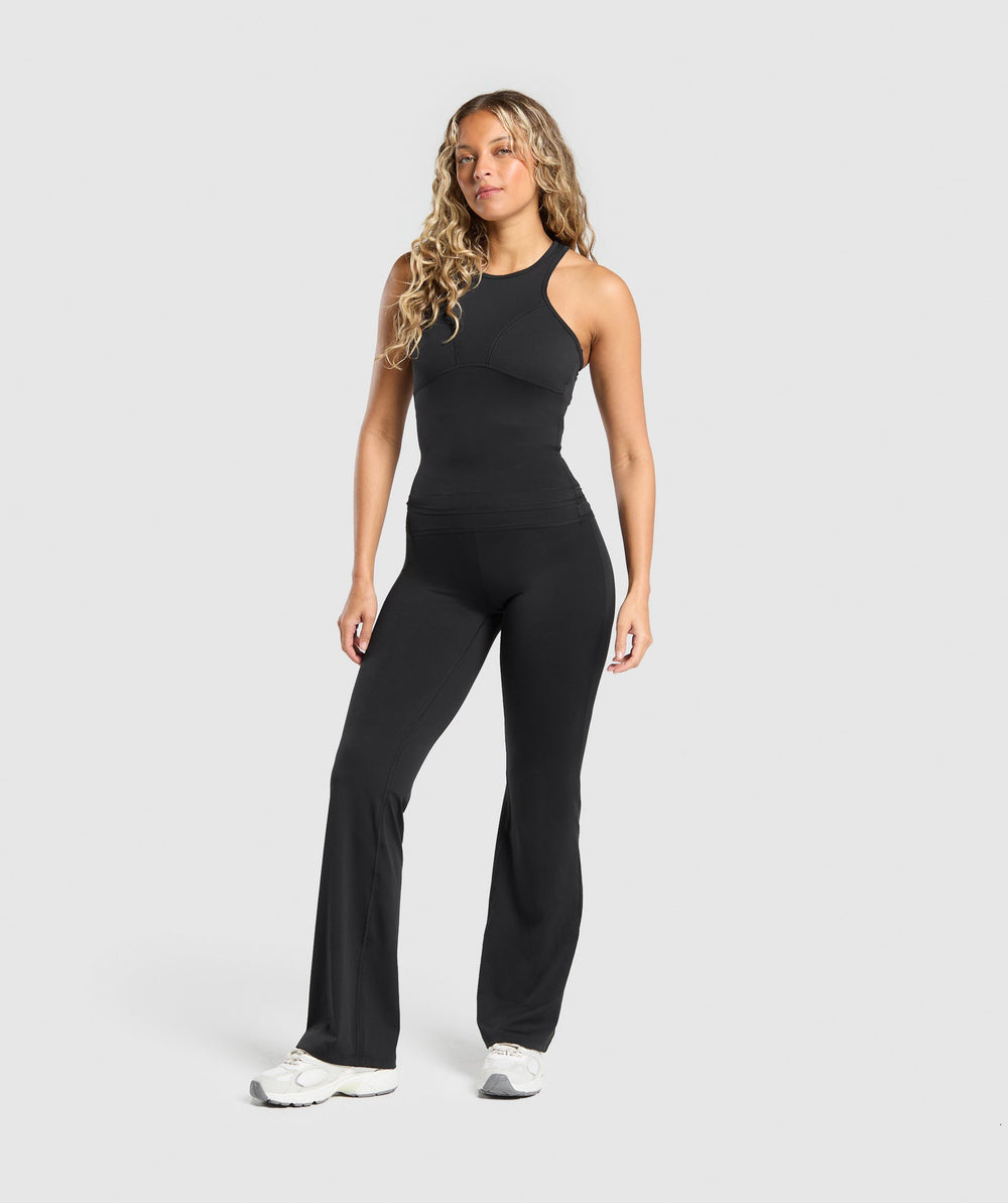 Rest Day Luxe Racer Tank - Black