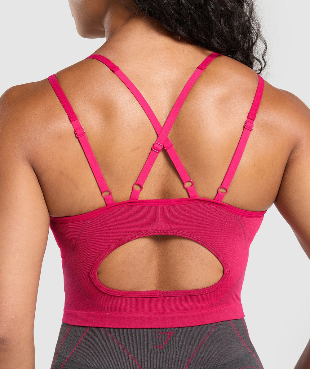 Apex Contrast Tank With Shelf - Build Pink/Asphalt Grey