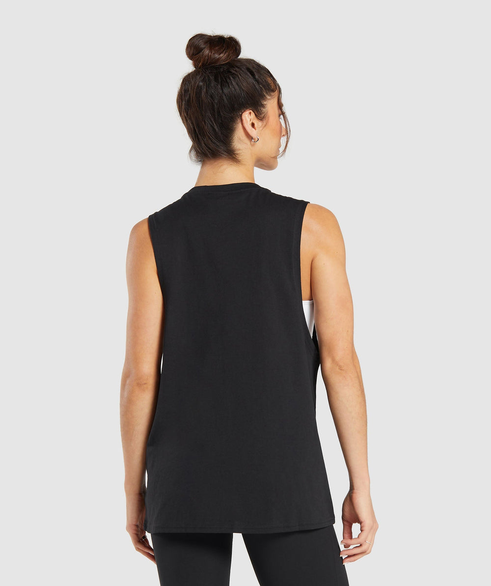Training Drop Arm Tank - Black