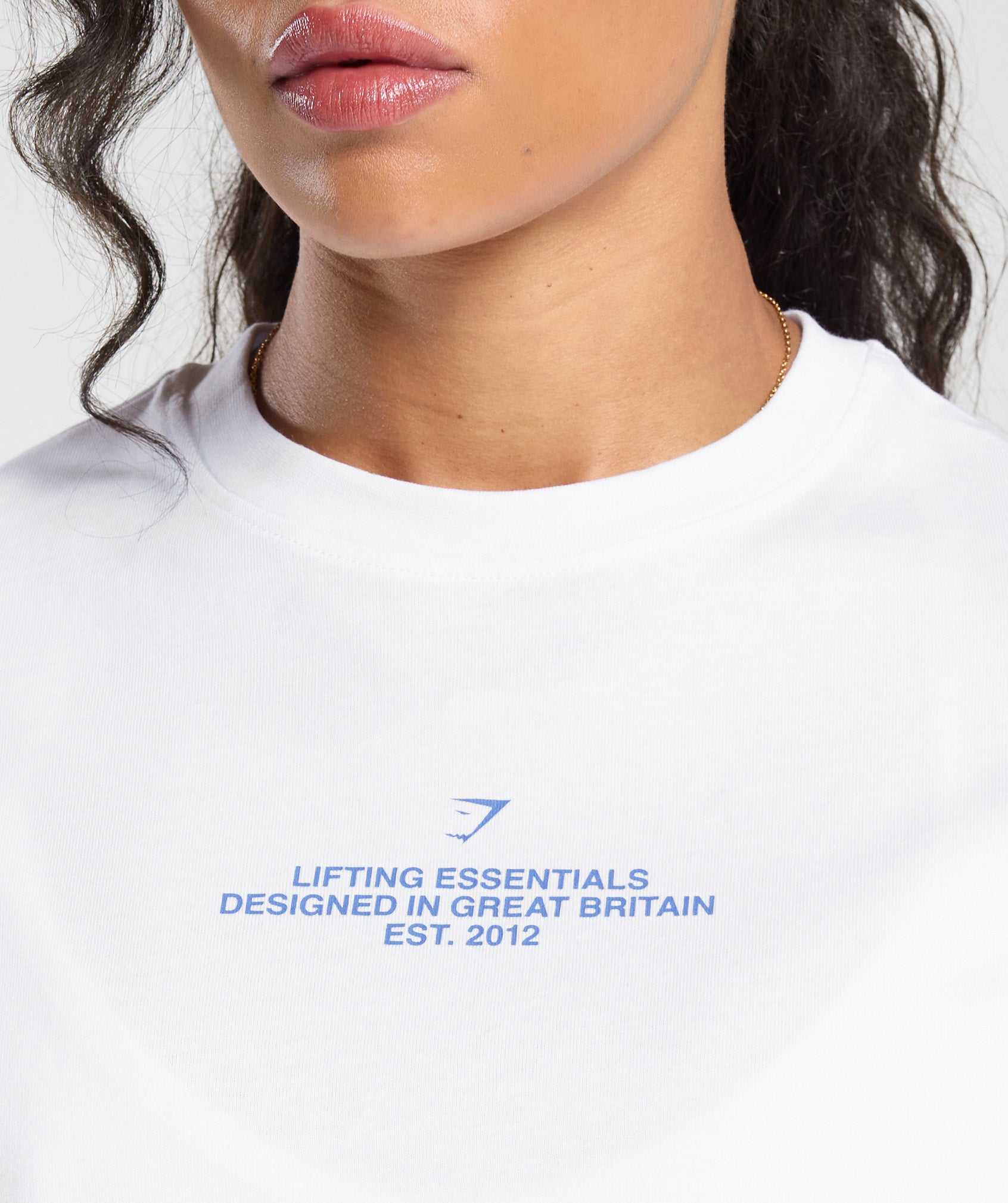 Lifting Graphic T-Shirt - White