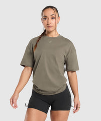 Campus Classics Graphic T-Shirt - Camo Brown
