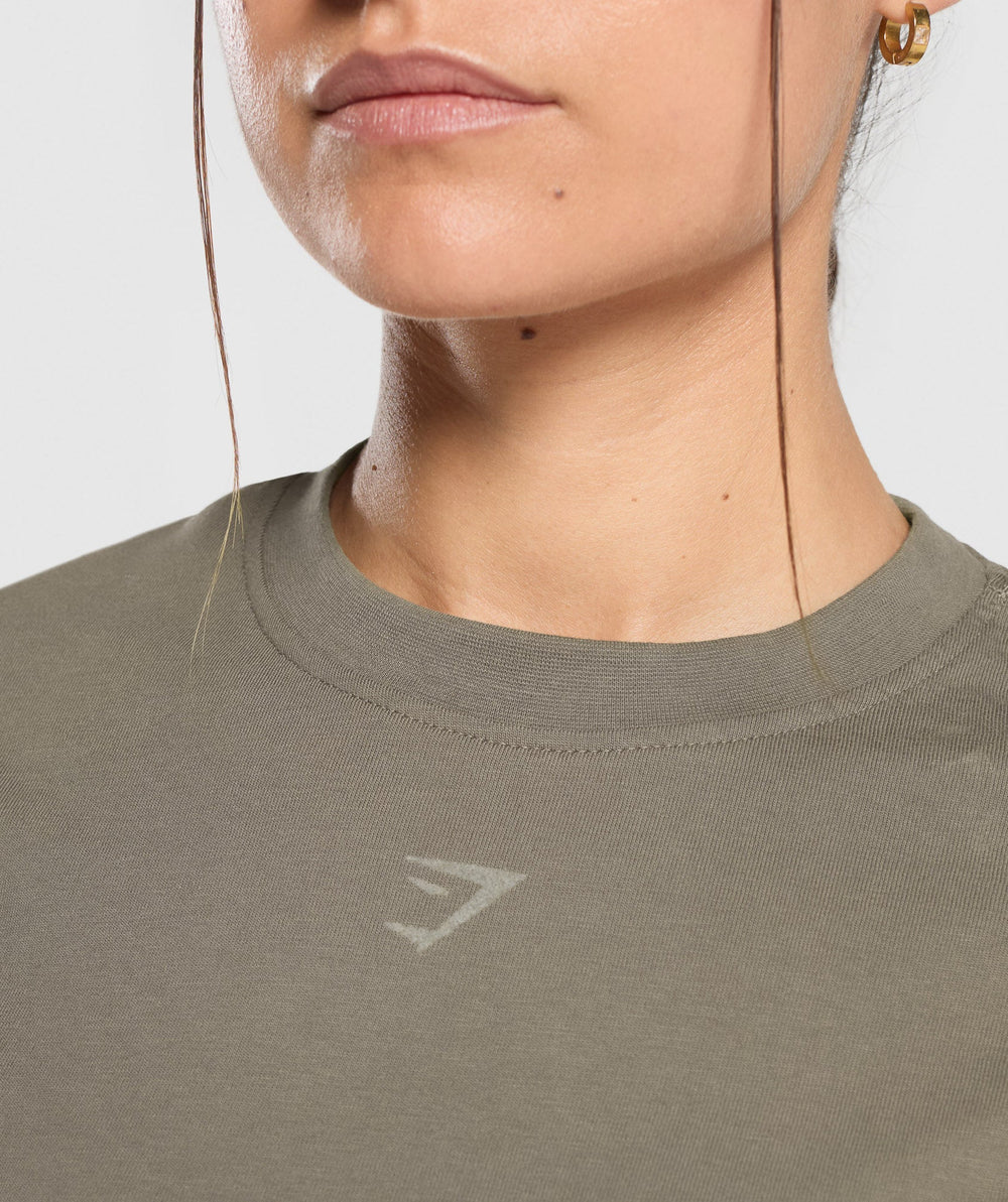 Campus Classics Graphic T-Shirt - Camo Brown