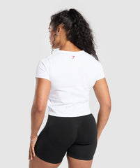 I Love Squats Baby T-Shirt - White