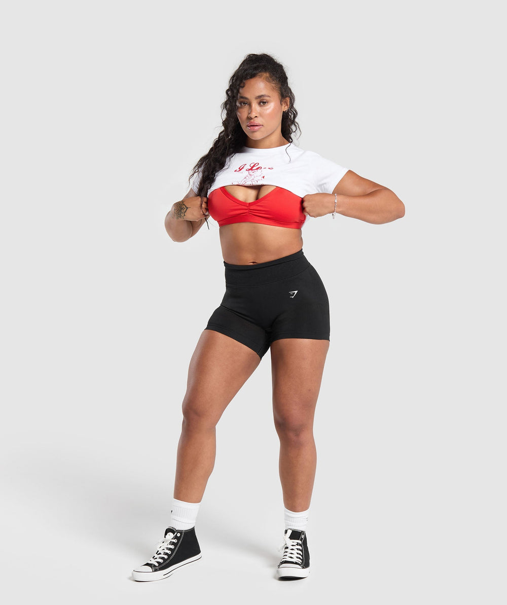 I Love Squats Baby T-Shirt - White