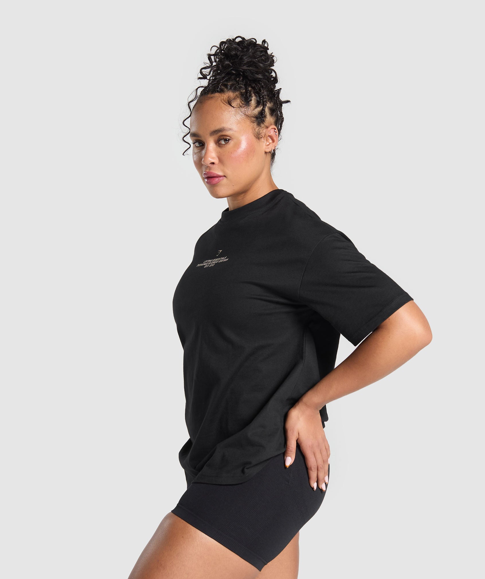 Lifting Club Graphic T-Shirt - Black