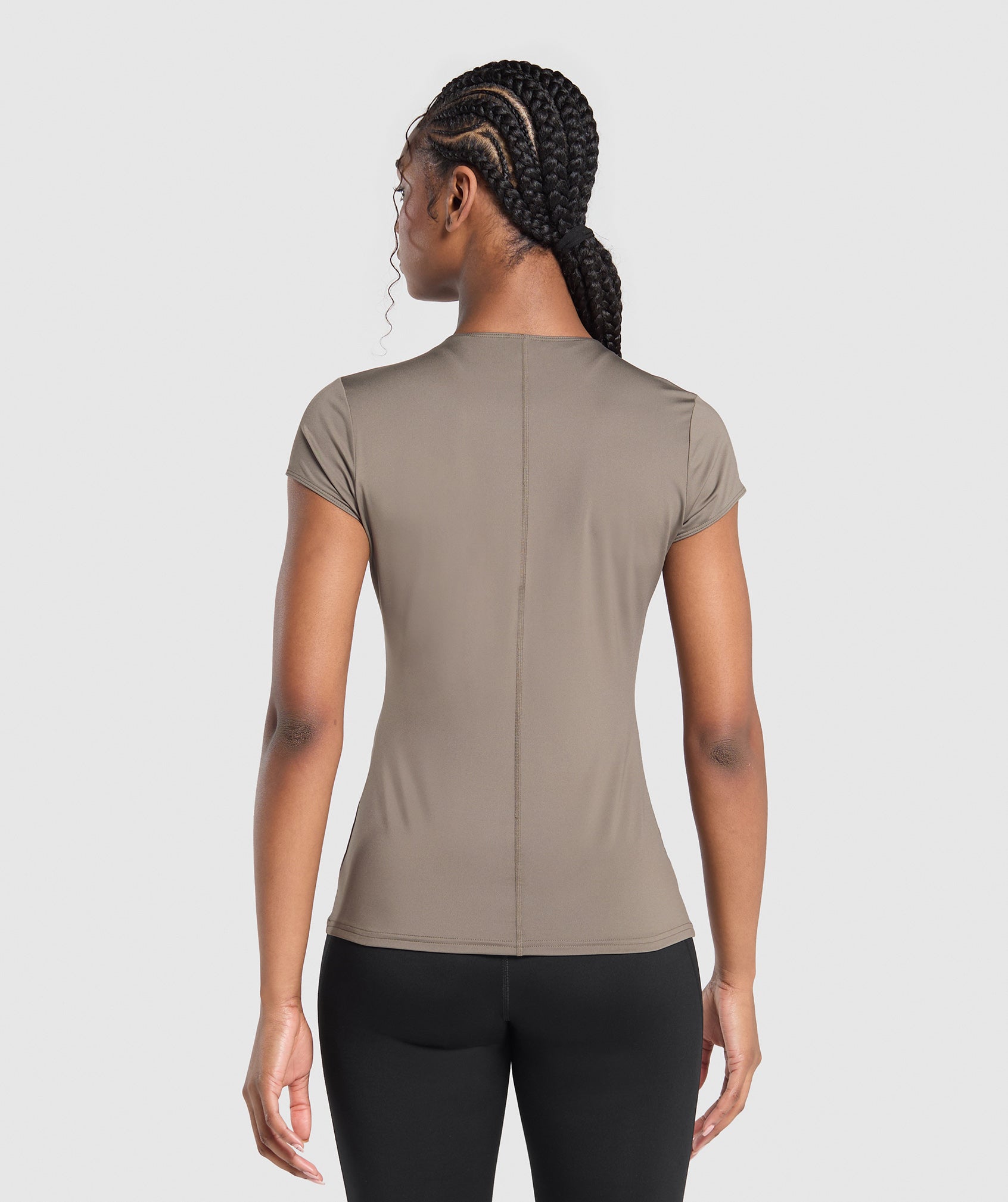 Running T-Shirt - Camo Brown
