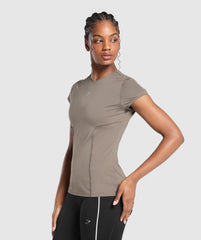 Running T-Shirt - Camo Brown