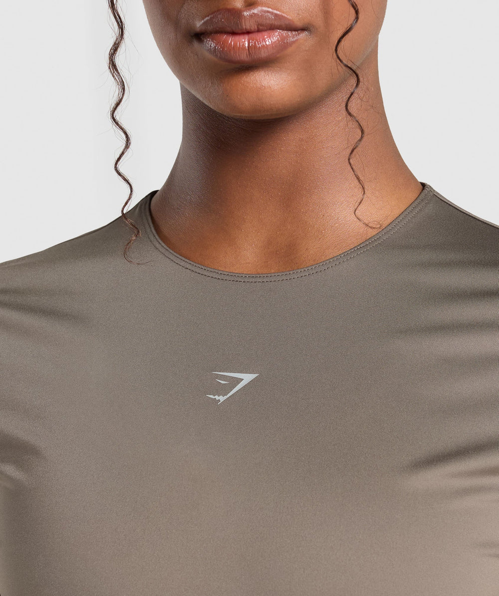 Running T-Shirt - Camo Brown