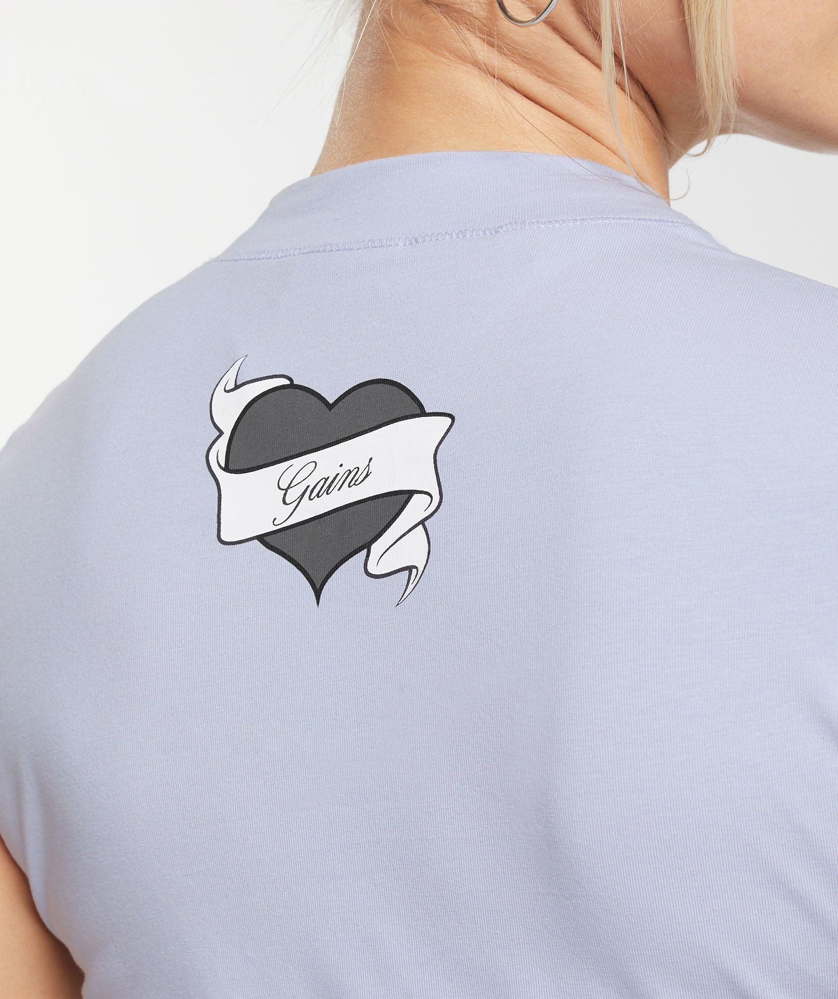 Tattoo T-Shirt - Silver Lilac