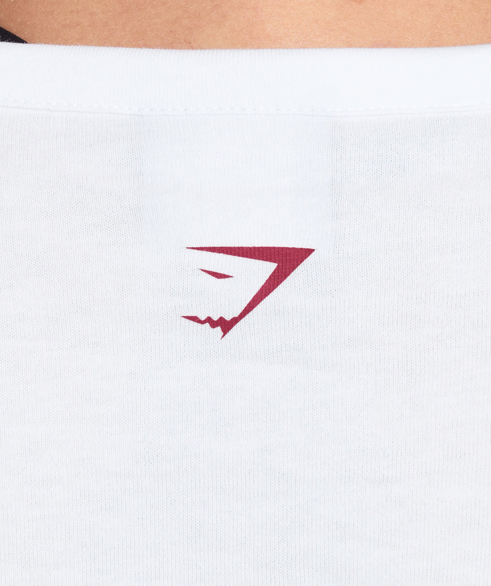 Lifting Club Graphic Baby Tee - White