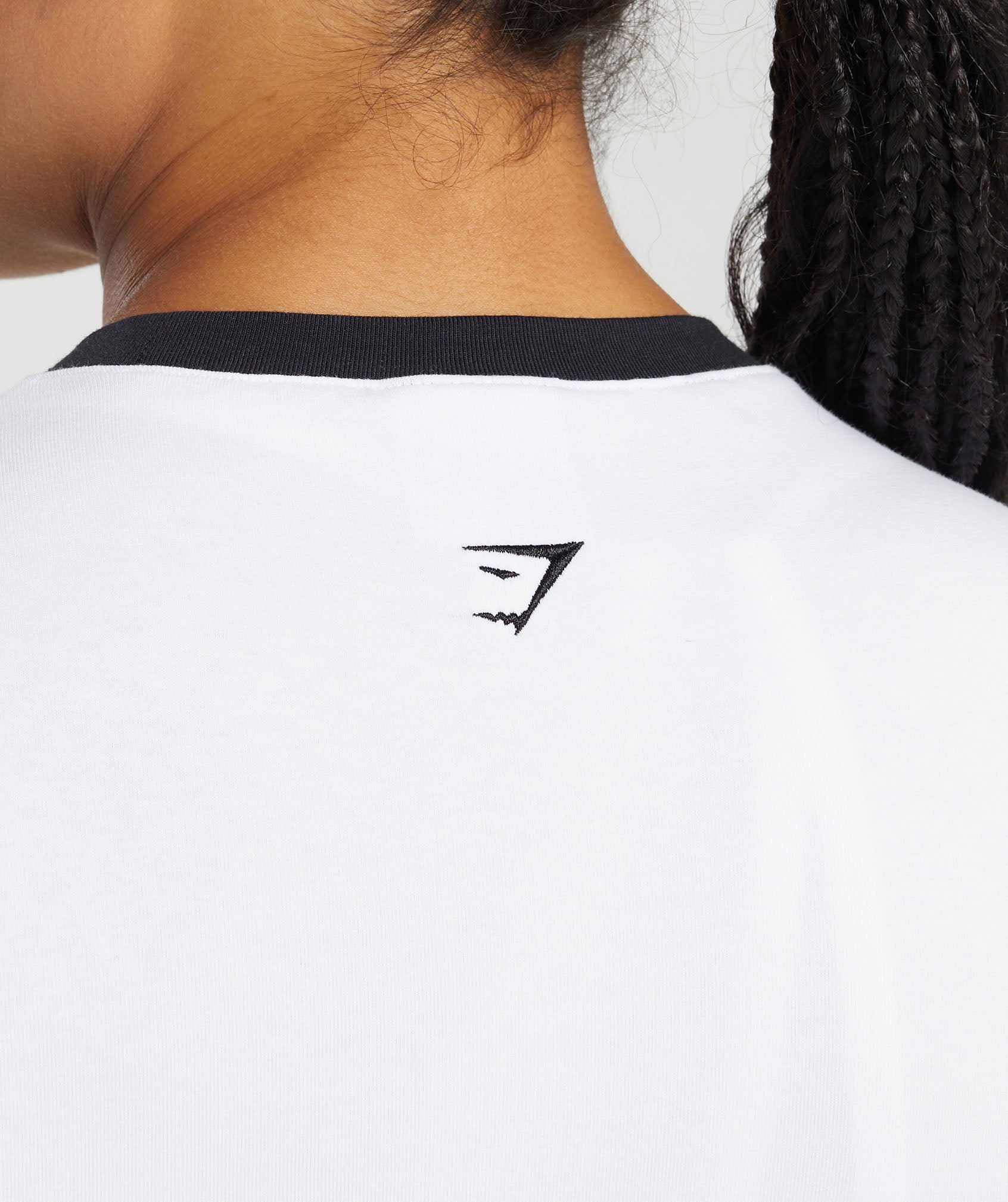 Lifting Graphic Baby T-Shirt - White/Black