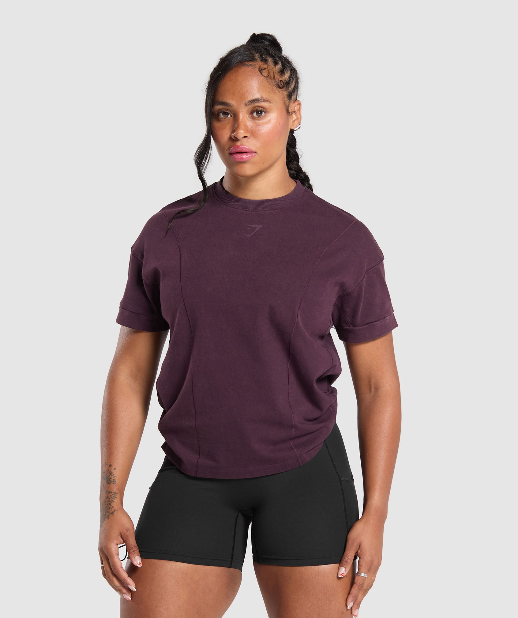 Elevated Power T-Shirt - Depth Purple