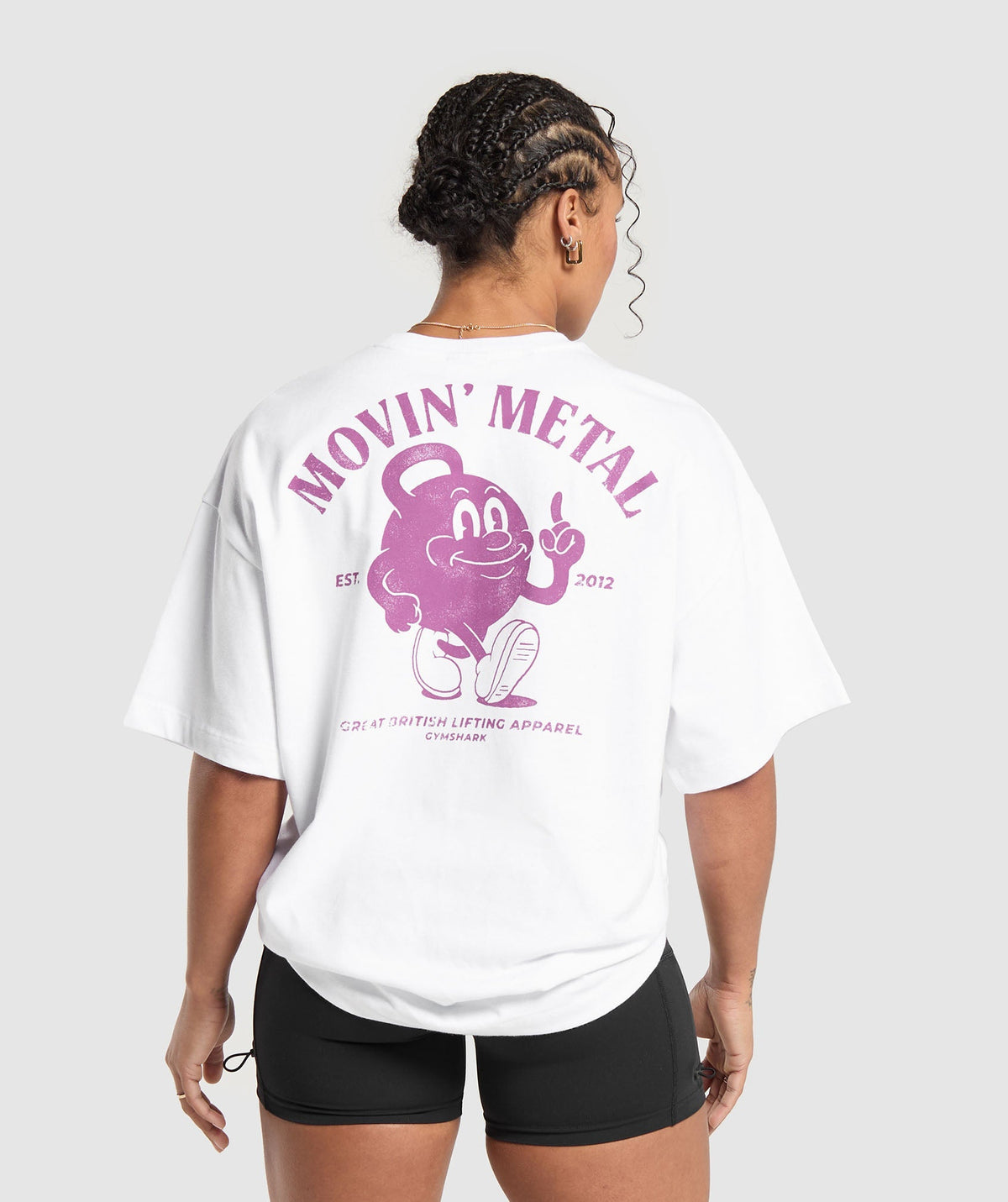 Movin' Metal T-Shirt - White