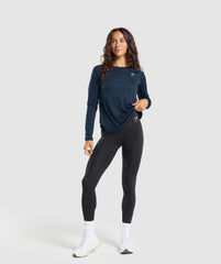 Training Long Sleeve Top - Navy