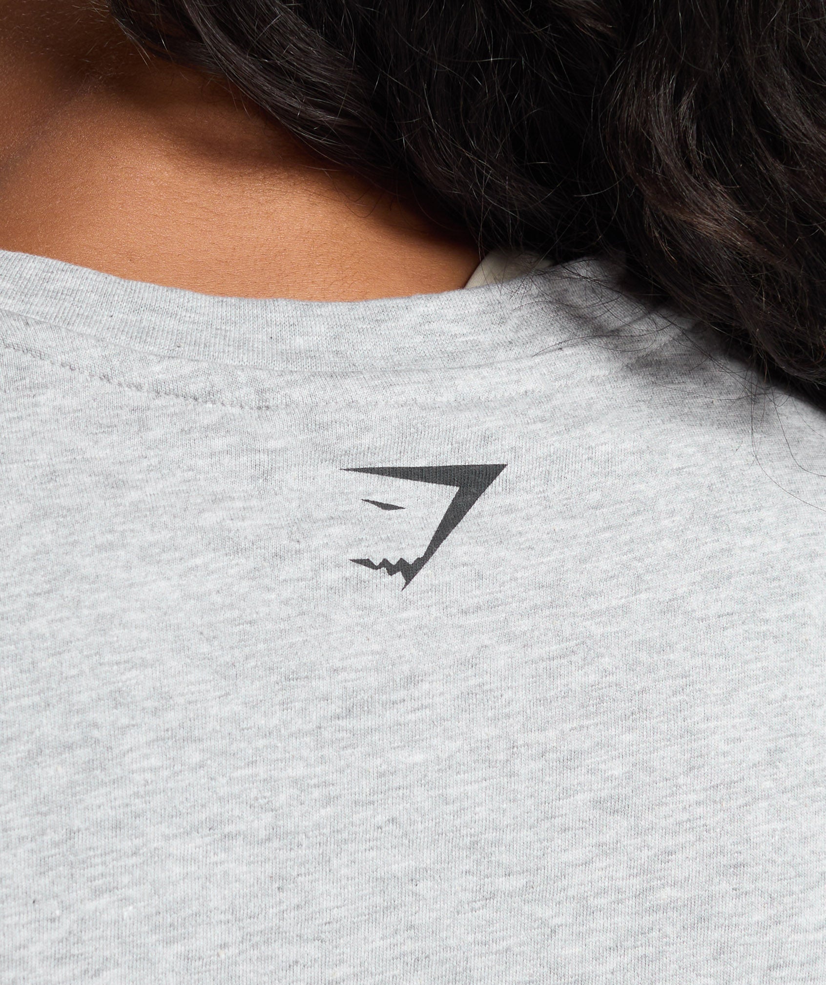 Strength Department Long Sleeve Skater - Light Grey Core Marl