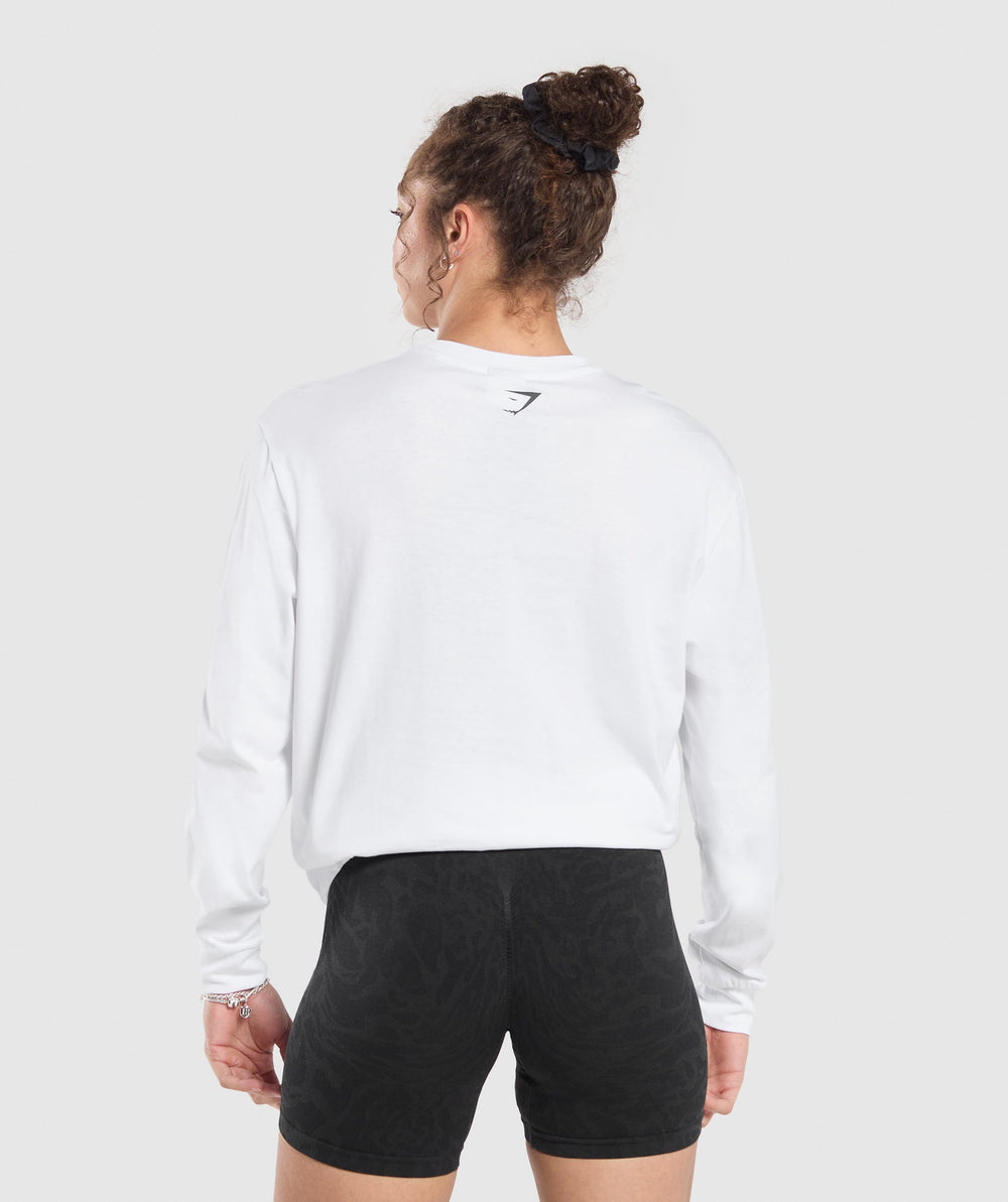 Strength Department Long Sleeve Skater - White