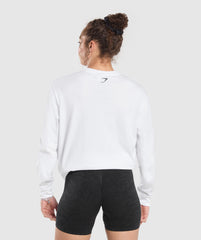 Strength Department Long Sleeve Skater - White