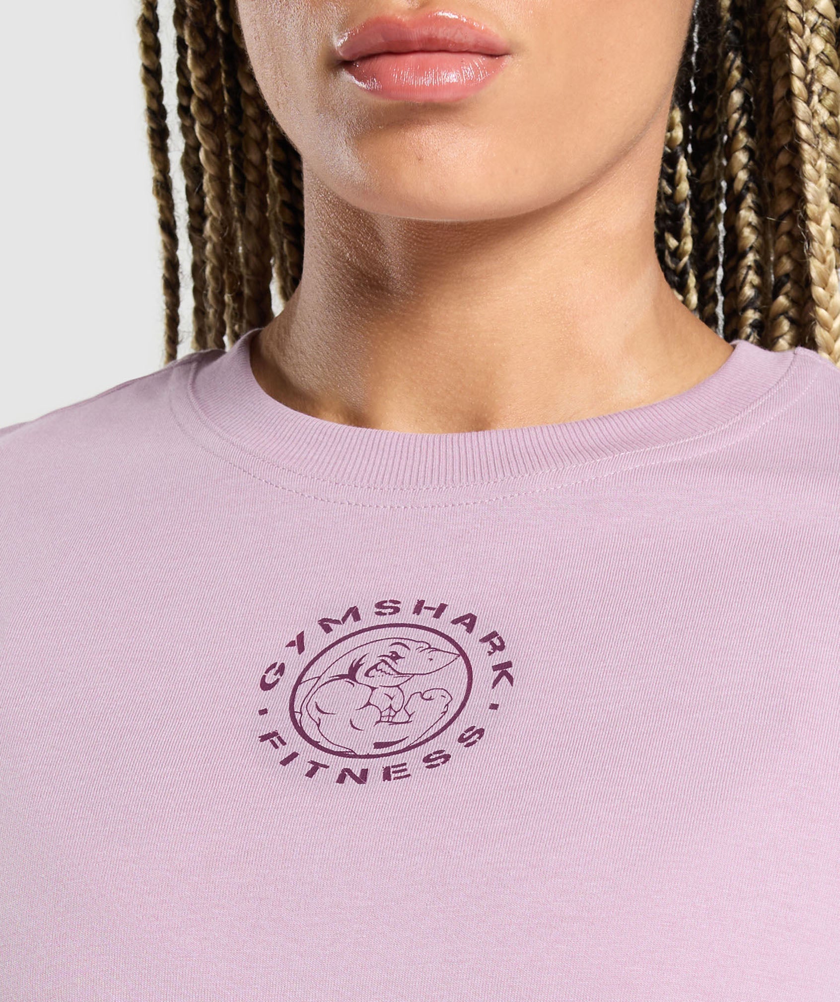 Legacy Oversized Long Sleeve Top - Warm Lilac