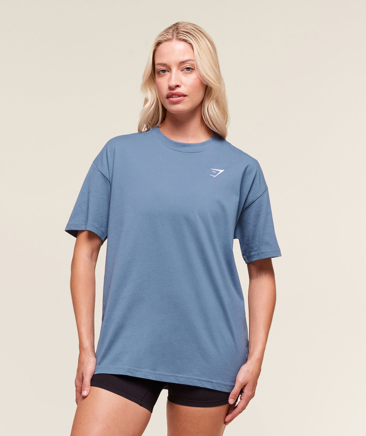 Training Oversized T-Shirt - Worn Blue