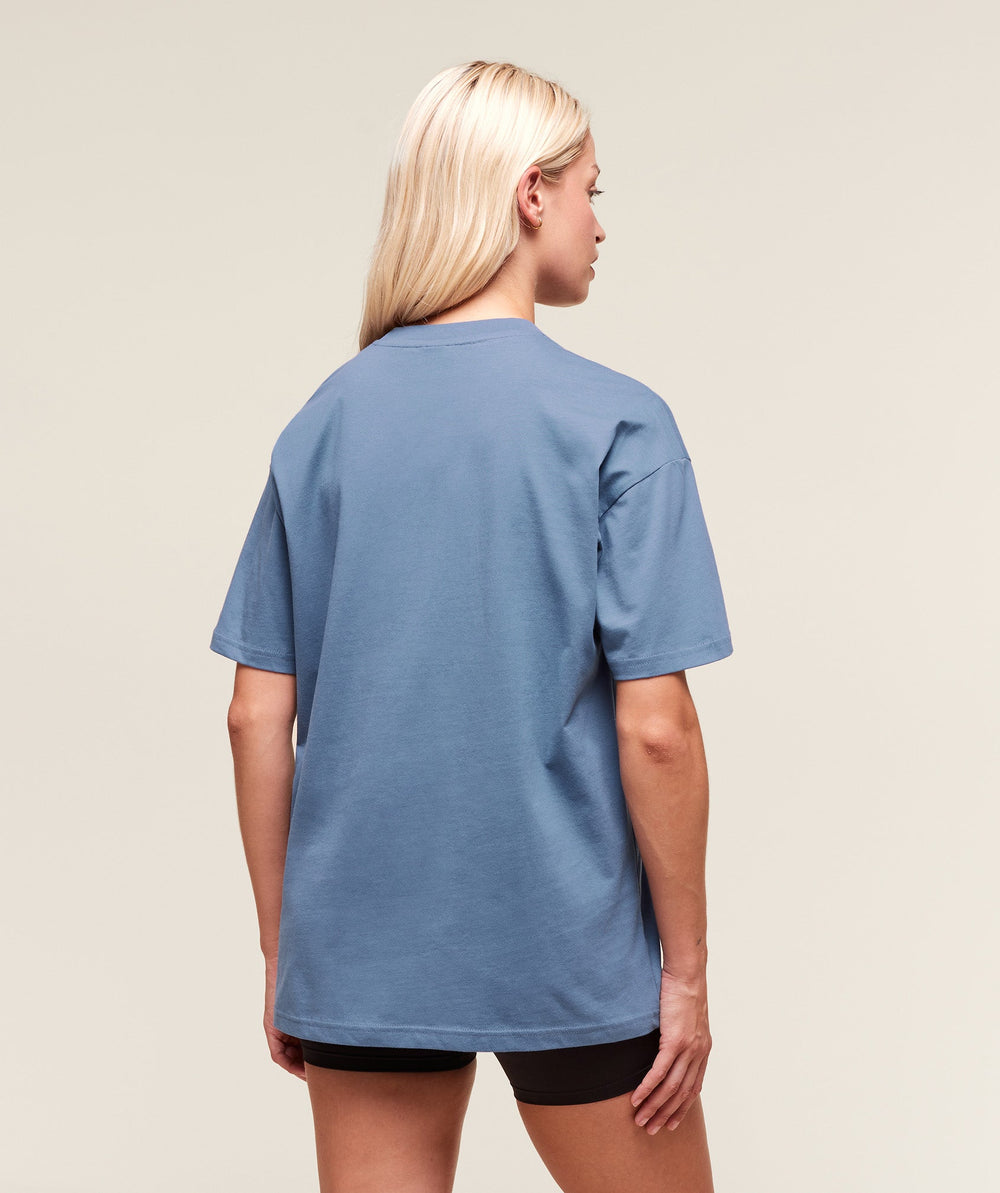Training Oversized T-Shirt - Worn Blue