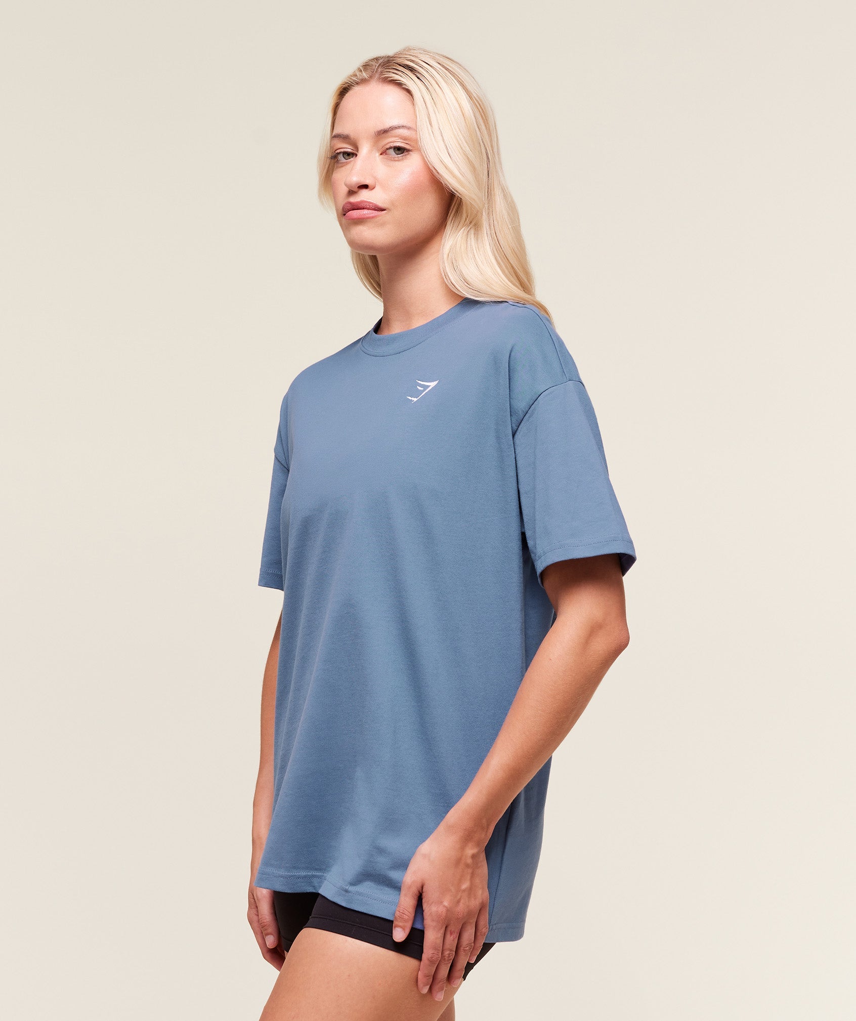 Training Oversized T-Shirt - Worn Blue