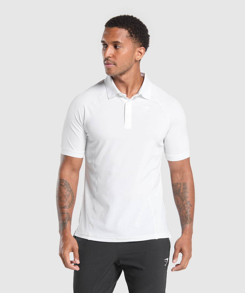 Performance Polo Shirt - White