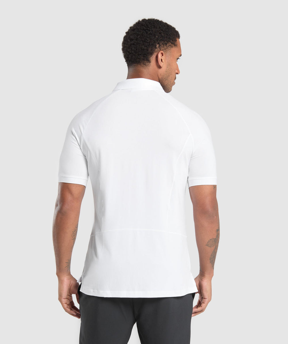 Performance Polo Shirt - White